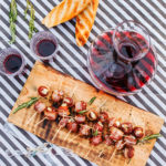 The perfect Valentine's Day Treat - Bacon Wrapped Goat Cheese Stuffed Dates