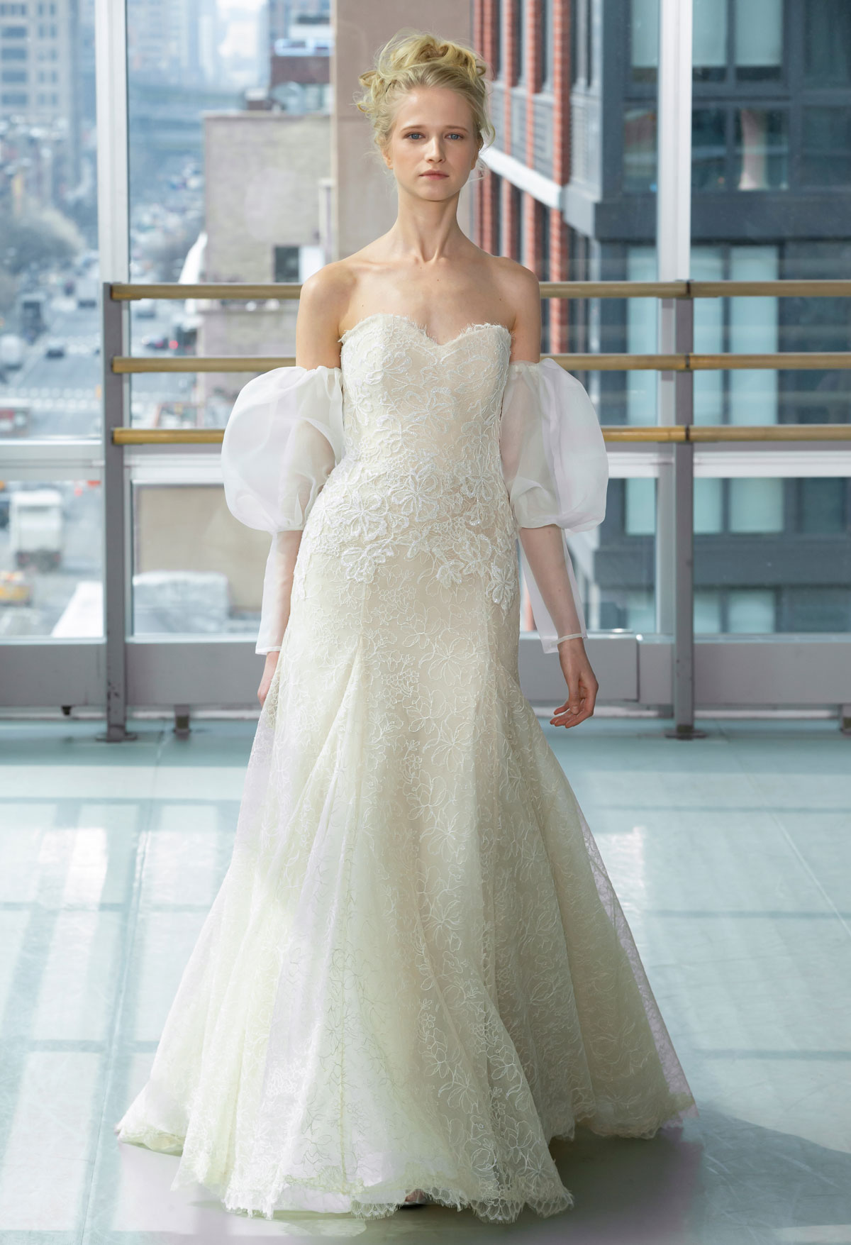 Wedding Gown Trends- Detached Sleeves by Gracy Accad